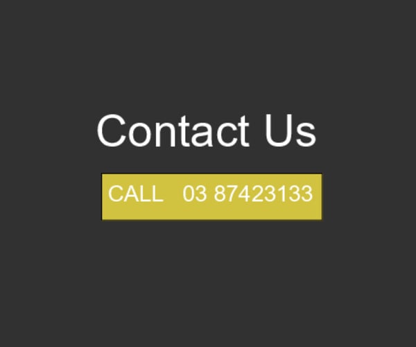 text showing company contact information, whick is 03 87423133